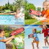 imageVATOS 2 Pack Electric Water Guns for Kids Adults Auto Squirt Guns Range up to 32 FT  1000CC High CapacityMotorized Electric Water Guns Toys for Summer Outdoor Swimming Pool Beach Water Fighting