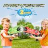imageVATOS 2 Pack Electric Water Guns for Kids Adults Auto Squirt Guns Range up to 32 FT  1000CC High CapacityMotorized Electric Water Guns Toys for Summer Outdoor Swimming Pool Beach Water Fighting