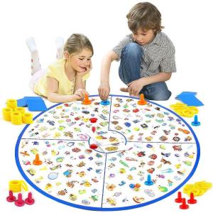 imageVATOS Board Game Little Detective Card Game Memory Game Tabletop Game for Kids Families Party Matching Game Educational Toys for Kids Toddlers 34567 Years Old Boys ampamp Girls Gift