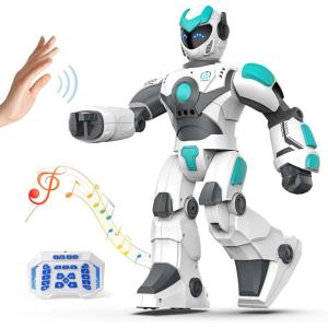 imageVATOS Remote Control Robot for Kids Extra Large 154quot Programmable RC Robot Toy with Sing Dance Gesture Sensing ampamp Voice Control Smart Robot Rechargeable Robot for Toddler Boys Girls 3 4 5 6 8