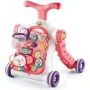 imageBaby Walker 5 in 1VATOS SittoStand Learning WalkerAssemble as ScooterBalance BikePush WalkerActivity TableDetachable PanelPush Walkers Toys with Music for Toddlers Infant Boys GirlsPink