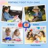 imageFidget Toys Pop Game Kids Vatos 2 Pack Fast Push Toy Pop Games for Kids 312 Fidgets Sensory Toy for 3 4 5 6 7 8 Year Old Girl Boy Birthday Gifts for Girls Boys Age 57 Light up Shark Autism Toys