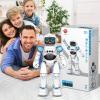 imageRobot Toys for Kids  Smart Talking Voice Remote Control Robot Gesture Sensing Programmable Emo Robots Toy for Age 3 4 5 6 7 8 Year Old Boys Girls Birthday Gift PresentWhite