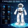 imageRobot Toys for Kids  Smart Talking Voice Remote Control Robot Gesture Sensing Programmable Emo Robots Toy for Age 3 4 5 6 7 8 Year Old Boys Girls Birthday Gift PresentWhite