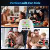 imageVATOS 2PCS Quick Push Fidget Game Handheld Black ampamp White Electric Pop Game with 5 Gameplay Modes Handheld Game Controller Portable Toy for 6 7 8 9 Year Old Kids Boys Girls Teens Adults