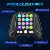 imageVATOS 2PCS Quick Push Fidget Game Handheld Black ampamp White Electric Pop Game with 5 Gameplay Modes Handheld Game Controller Portable Toy for 6 7 8 9 Year Old Kids Boys Girls Teens Adults