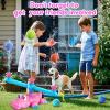imageVATOS 4in1 Sprinkler Toy Baseball for Kids Crocodile Water Outdoor Game with Baseball 360 Roating Spray Water Toys Summer Yard Garden Pool Outdoor Game for Toddlers Girls Boys
