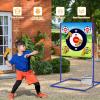 imageVATOS Axe Throwing Game Set Axe and Star Throwing Target Fun Backyard Indoor Outdoor Sport Party Play Game Toys for Kids Adults Birthday Gifts for 3 4 5 6 7 8 9 10 11 12 Year Old Boys Girls