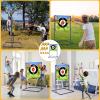 imageVATOS Axe Throwing Game Set Axe and Star Throwing Target Fun Backyard Indoor Outdoor Sport Party Play Game Toys for Kids Adults Birthday Gifts for 3 4 5 6 7 8 9 10 11 12 Year Old Boys Girls