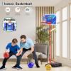 imageVATOS Basketball Hoop Indoor for Kids ampamp Toddler Stand Adjustable Height Basketball Goal Game with LED Light ampamp Scoreboard ampamp 3 Balls Basketball Hoop Outdoor Toy Gift for Boys Girls Ages 3 4 5 6 7 8