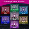 imageVATOS Basketball Hoop for Girls Indoor Pink Basketball Hoop with 7 Color Lights Electronic Scoreboard ampamp Remote Controller Basketball Set Toys Birthday Gifts for Girls Kids Teens 512