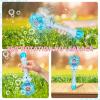 imageVATOS Bubble Wands 2 Packs for Kids Automatic Bubble Blower Machine Light ampamp Music Snowflake Bubble Wand with 2 Windmill ampamp 4 Bottles Bubble Solutions Bubble Toy for Toddler Girl Boys Adult Party