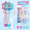 imageVATOS Bubble Wands 2 Packs for Kids Automatic Bubble Blower Machine Light ampamp Music Snowflake Bubble Wand with 2 Windmill ampamp 4 Bottles Bubble Solutions Bubble Toy for Toddler Girl Boys Adult Party