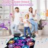 imageVATOS Dance Mat Toys for Kids  Electronic Dance Pad Music Toy with 8 LED Keys for Kids Ages 48 Sensory Outdoor Games Party Favors Cool Birthday Gifts for 312 Year Old Girls Boys Teens