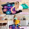 imageVATOS Dance Mat Toys for Kids  Electronic Dance Pad Music Toy with 8 LED Keys for Kids Ages 48 Sensory Outdoor Games Party Favors Cool Birthday Gifts for 312 Year Old Girls Boys Teens