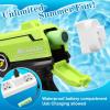 imageVATOS Electric Water Blaster Squirt Pistol Toy  4 Pack Rechargeable Automatic Water Pistols with 450CC58CC Large Capacity  32 FT Squirt Toys Summer Beach Pool Outdoor Toys for Kids Adults