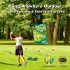 imageVATOS Golf Chipping Game Mat with Club Golf Practice Mats Golf Training Mat Indoor Outdoor for Kids Adults Family Golf Hitting Mat with 20 Balls Play Equipment Stick Chip Golf Set Backyard Game70inch47inch