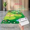 imageVATOS Golf Chipping Game Mat with Club Golf Practice Mats Golf Training Mat Indoor Outdoor for Kids Adults Family Golf Hitting Mat with 20 Balls Play Equipment Stick Chip Golf Set Backyard Game70inch47inch