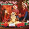 imageVATOS Hanging Christmas Train Set  Christmas Train Toy with Light ampamp Sound for Boys Girls Train Toy Set Around Under The Christmas Tree Best Christmas Decoration Indoor for Families