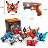imageVATOS Infrared Laser Tag Gun Set for Kids Adults with Vests 4 PackLaser Tag Game Blaster 4 Players for Kids Age 6 7 8 9 10 11 12 Boys Girls