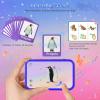 imageVATOS Kids Smart Phone Toy for Girls Boys 3 4 5 6 7 8 9 Years Old 4quot Large Touchscreen Mermaid Style Kids Cell Phone with Dual Camera Music Player Puzzle Game 8GB Memory Learning Toy Birthday GiftBlue