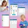 imageVATOS Kids Smart Phone Toy for Girls Boys 3 4 5 6 7 8 9 Years Old 4quot Large Touchscreen Mermaid Style Kids Cell Phone with Dual Camera Music Player Puzzle Game 8GB Memory Learning Toy Birthday GiftBlue
