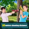 imageVATOS Laser Tag Guns  4 Gun 4 Vest Multiplayer Game Set  Indoor Outdoor Battle Games for Kids ampamp Adults