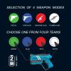 imageVATOS Laser Tag Guns  4 Gun 4 Vest Multiplayer Game Set  Indoor Outdoor Battle Games for Kids ampamp Adults