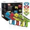 imageVATOS Laser Tag Guns  4 Gun 4 Vest Multiplayer Game Set  Indoor Outdoor Battle Games for Kids ampamp Adults
