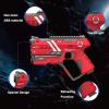 imageVATOS Laser Tag Guns  4 Gun 4 Vest Multiplayer Game Set  Indoor Outdoor Battle Games for Kids ampamp Adults