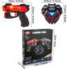imageVATOS Laser Tag Guns Set Infrared Mini Laser Tag for Kids with Badges 2 Pack Laser Tag Game 2 Players Indoor Outdoor Laser Tag Blaster Group Activity Fun Toy for Kids Age 4 5 6 7 Boys Girls