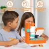 imageVATOS Microscope for Kids1000x Microscope Camera Kits with Specimens ampamp ScreenPortable Educational Science Toys Gift for Age 3 4 5 Boys Girls Outdoor Orange