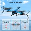 imageVATOS RC Helicopter 24G All in 1 Remote Control Helicopter Super Function 360 Flip Obstacle Avoidance Altitude Hold One Key take OffLanding RC Plane Toy Gifts for Kids Adults