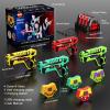 imageVATOS Rechargeable Laser Tag Guns Set  Lazer Tag 4 Players with Receivers 24 GHz Data SYNC Display Laser Game Infrared Laser Tag Blaster Indoor Outdoor Toy Gift for Kids Ages 614 Boys Girls