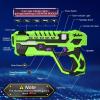 imageVATOS Rechargeable Laser Tag Guns Set  Lazer Tag 4 Players with Receivers 24 GHz Data SYNC Display Laser Game Infrared Laser Tag Blaster Indoor Outdoor Toy Gift for Kids Ages 614 Boys Girls