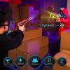 imageVATOS Rechargeable Real time Data SYNC Laser Tag Gun Set  24GHz Infrared Laser Tag of 4 Gun 4 Vest with Glowing Light Lazer Tag Game for Kids Adults Family Group Activity for Boys Girls Age 612