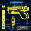 imageVATOS Rechargeable Real time Data SYNC Laser Tag Gun Set  24GHz Infrared Laser Tag of 4 Gun 4 Vest with Glowing Light Lazer Tag Game for Kids Adults Family Group Activity for Boys Girls Age 612