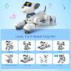imageVATOS Remote Control Robot Dog Toy for Kids  Interactive Touch ampamp Follow 17 Functions Robot Dog Pet Programmable Smart Walking Puppy Intelligent Dancing RC Robot Toys for Girls 312 Birthday GiftsBlue