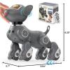 imageVATOS Robot Dog Toy for Kids Voice ampamp 24GHz Remote Control Robot Pet with Interactive Touch Sensors Over 20 Responses Program Mode Robotic Puppy Toy for Kids Boys ampamp GirlsGray