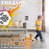 imageVATOS Robot Dog Toy for Kids Voice ampamp 24GHz Remote Control Robot Pet with Interactive Touch Sensors Over 20 Responses Program Mode Robotic Puppy Toy for Kids Boys ampamp GirlsOrange