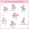 imageVATOS Robot Dog Toy for Kids Voice ampamp 24GHz Remote Control Robot Pet with Interactive Touch Sensors Over 20 Responses Program Mode Robotic Puppy Toy for Kids Boys ampamp GirlsPink
