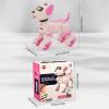 imageVATOS Robot Dog Toy for Kids Voice ampamp 24GHz Remote Control Robot Pet with Interactive Touch Sensors Over 20 Responses Program Mode Robotic Puppy Toy for Kids Boys ampamp GirlsPink