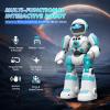imageVATOS Robot Toys for Kids 2PCS Remote Control Robot with Record Voice ampamp Gesture Sensing Control Rechargeable Programmable Music Dancing Functions for Toddler Boys Age 3 4 5 6 7 8 Years Old