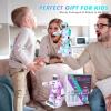 imageVATOS Robot Toys for Kids 2PCS Remote Control Robot with Record Voice ampamp Gesture Sensing Control Rechargeable Programmable Music Dancing Functions for Toddler Boys Age 3 4 5 6 7 8 Years Old