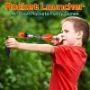 imageVATOS Slingshot Launcher Toys for Kids  Sky Foam Scream Rocket with 2 Pack ampamp 1 Launcher  Shoots Up to 250 FT Outdoor Indoor Activity for Boys ampamp Girls Aged 49