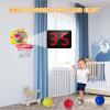 imageVATOS Toddler Basketball Hoop Indoors 2 in 1 Mini Basketball Hoop with Ring Toss Game for KidsDinosaur Basketball Hoop with Scoreboard Indoor OutdoorToys Gifts for Toddlers Boys Girls Ages 3 4 5 6