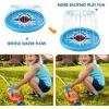imageVATOS Warer Valve for Sprinkler Toy Adjustable Control Water FlowPressure for Kids Splash Game with 65FT2M Hose 3 Hose Clamps Universal Connector  Compatible Summer Outdoor Water Sprinkler Toy