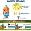 imageVATOS Warer Valve for Sprinkler Toy Adjustable Control Water FlowPressure for Kids Splash Game with 65FT2M Hose 3 Hose Clamps Universal Connector  Compatible Summer Outdoor Water Sprinkler Toy