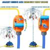 imageVATOS Warer Valve for Sprinkler Toy Adjustable Control Water FlowPressure for Kids Splash Game with 65FT2M Hose 3 Hose Clamps Universal Connector  Compatible Summer Outdoor Water Sprinkler Toy