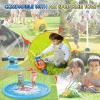 imageVATOS Warer Valve for Sprinkler Toy Adjustable Control Water FlowPressure for Kids Splash Game with 65FT2M Hose 3 Hose Clamps Universal Connector  Compatible Summer Outdoor Water Sprinkler Toy